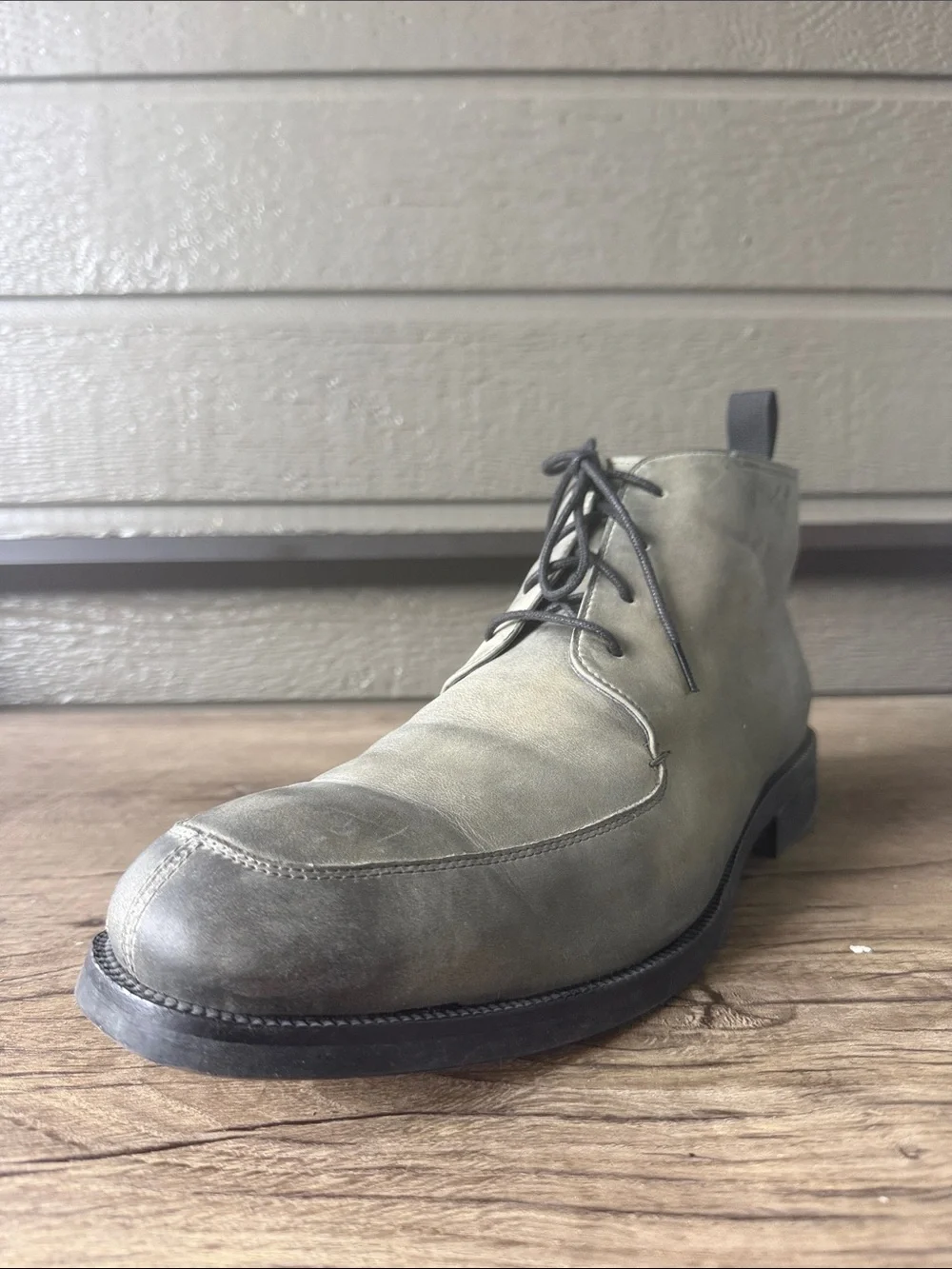 Cole Haan Waterproof Men's Chukka Boot in Olive and Black size 12 W